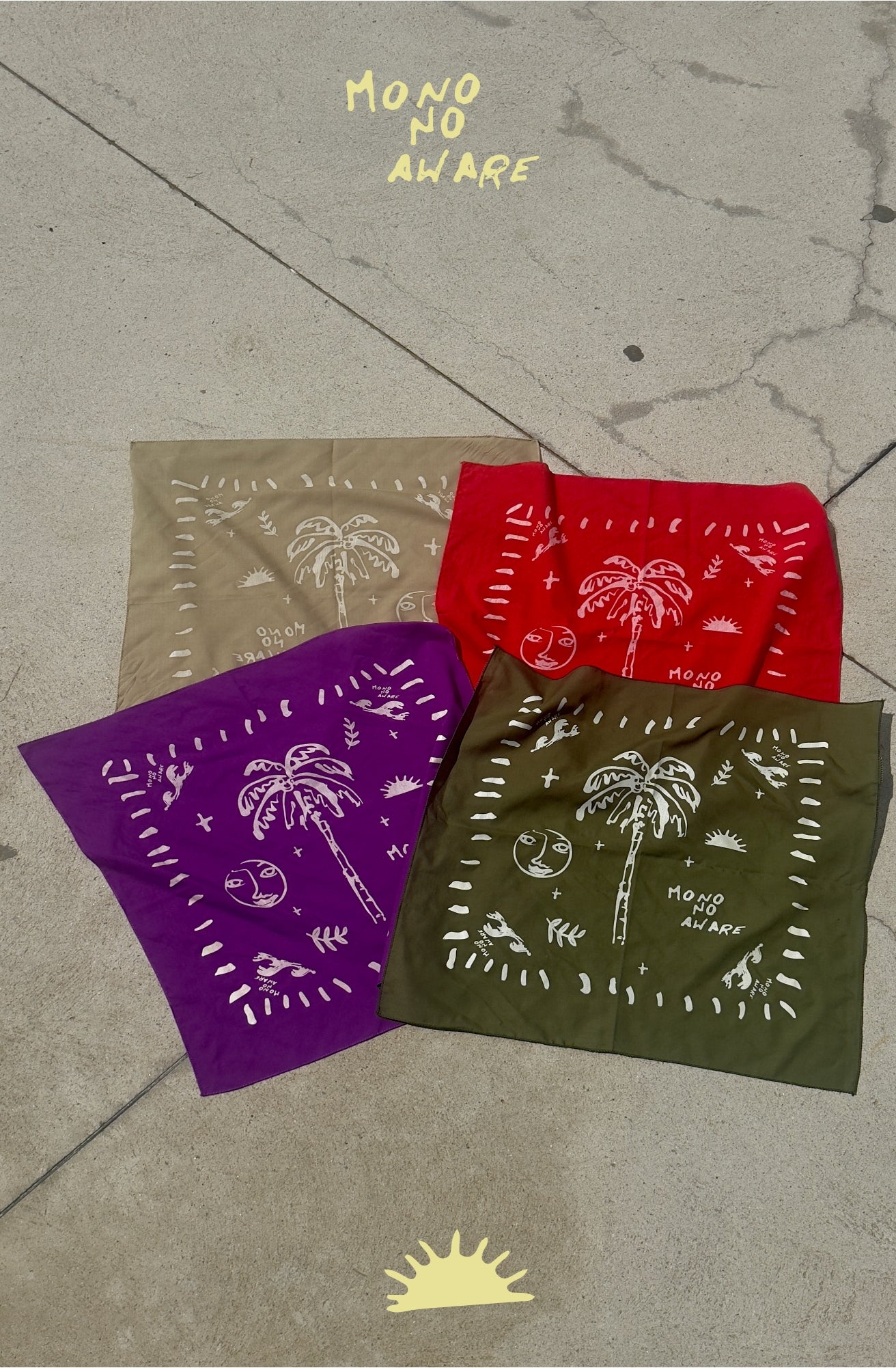 Bandana Logo Viola