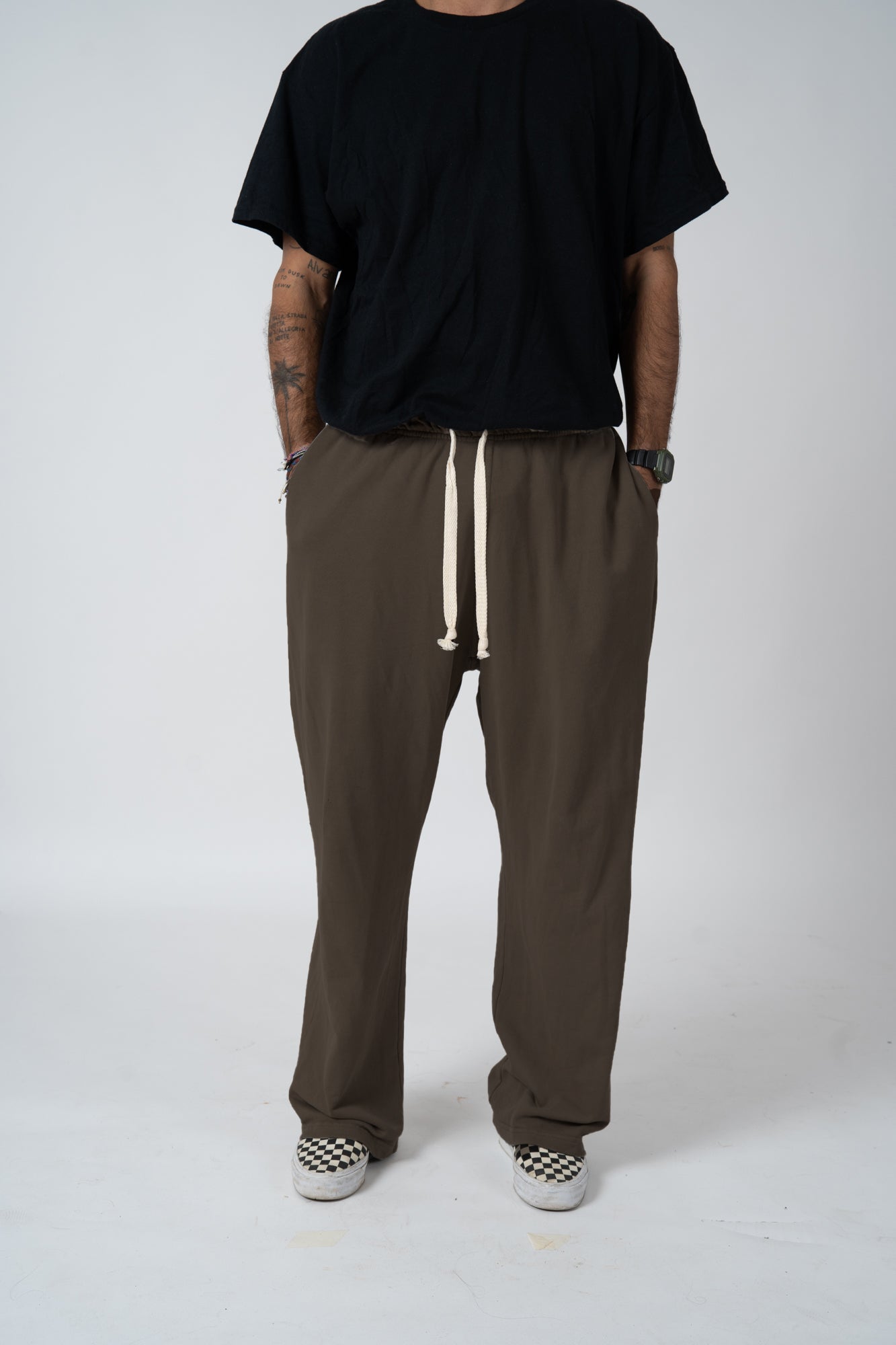 Jogger Relaxed Fit Marrone