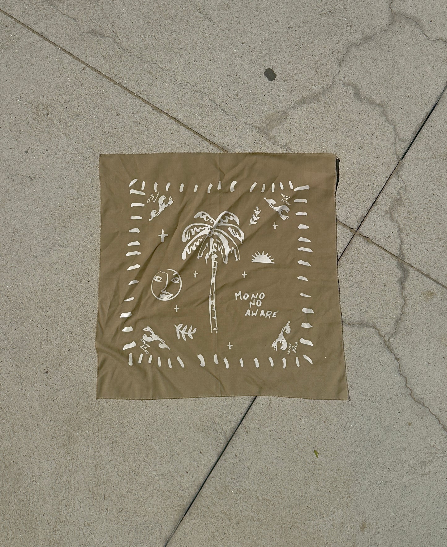 Bandana Logo Khaki