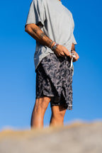 Short Mare Leopalm Grey