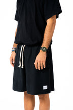 Short Cotone Reverse Nero