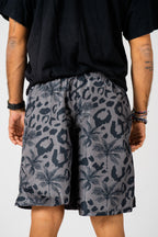 Short Mare Leopalm Grey