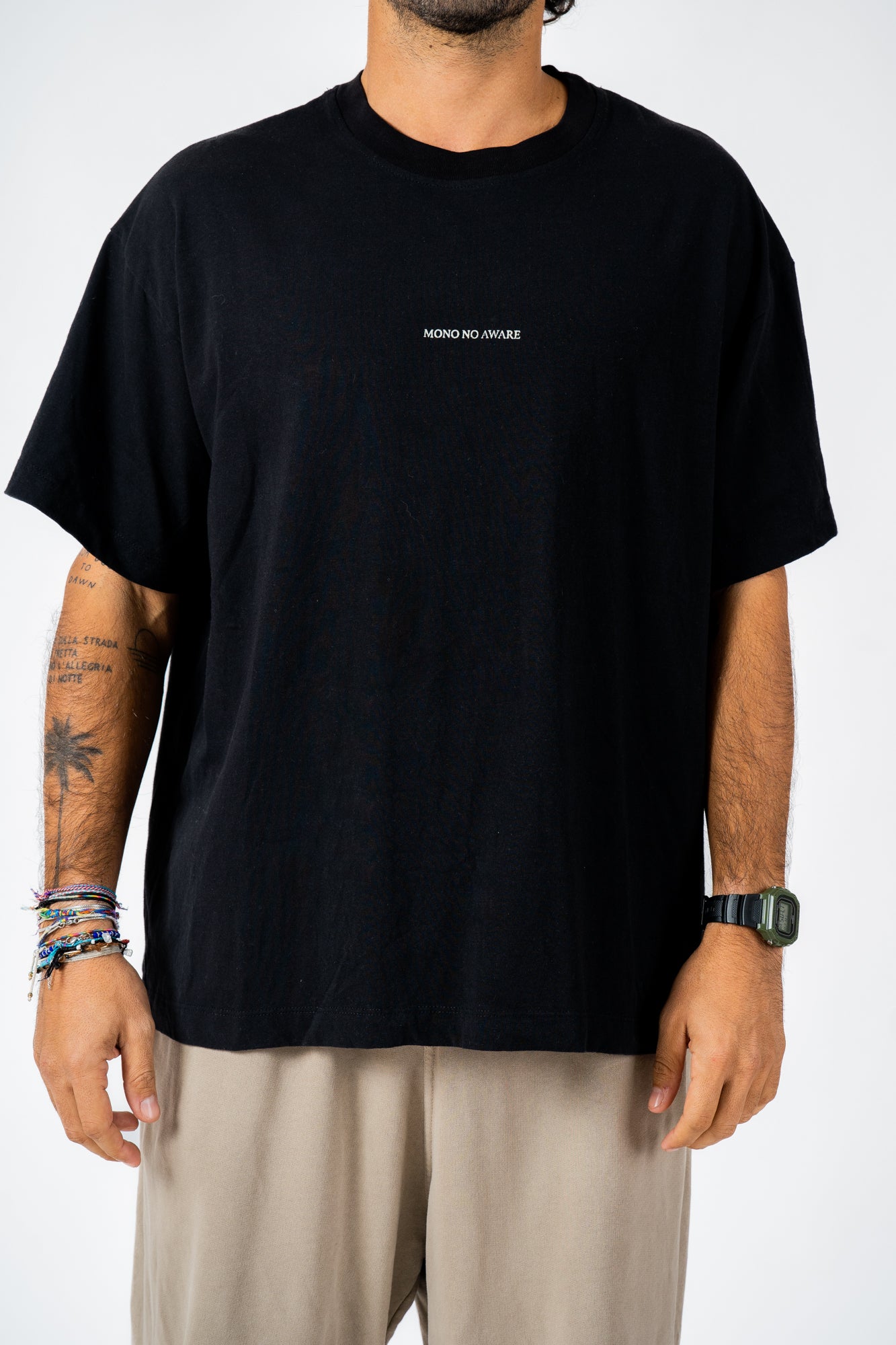 T-shirt Oversize Art Nero