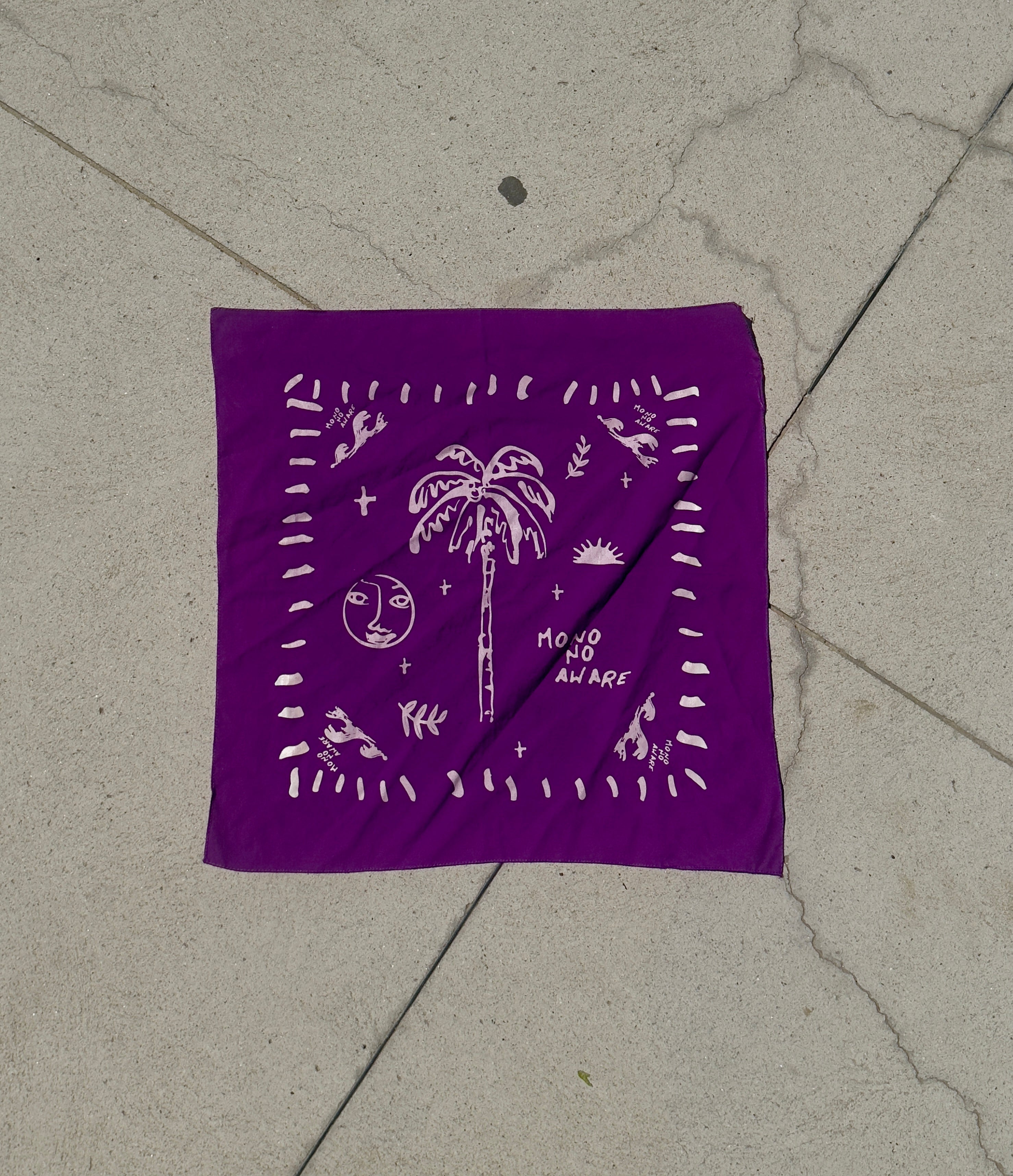 Bandana Logo Viola