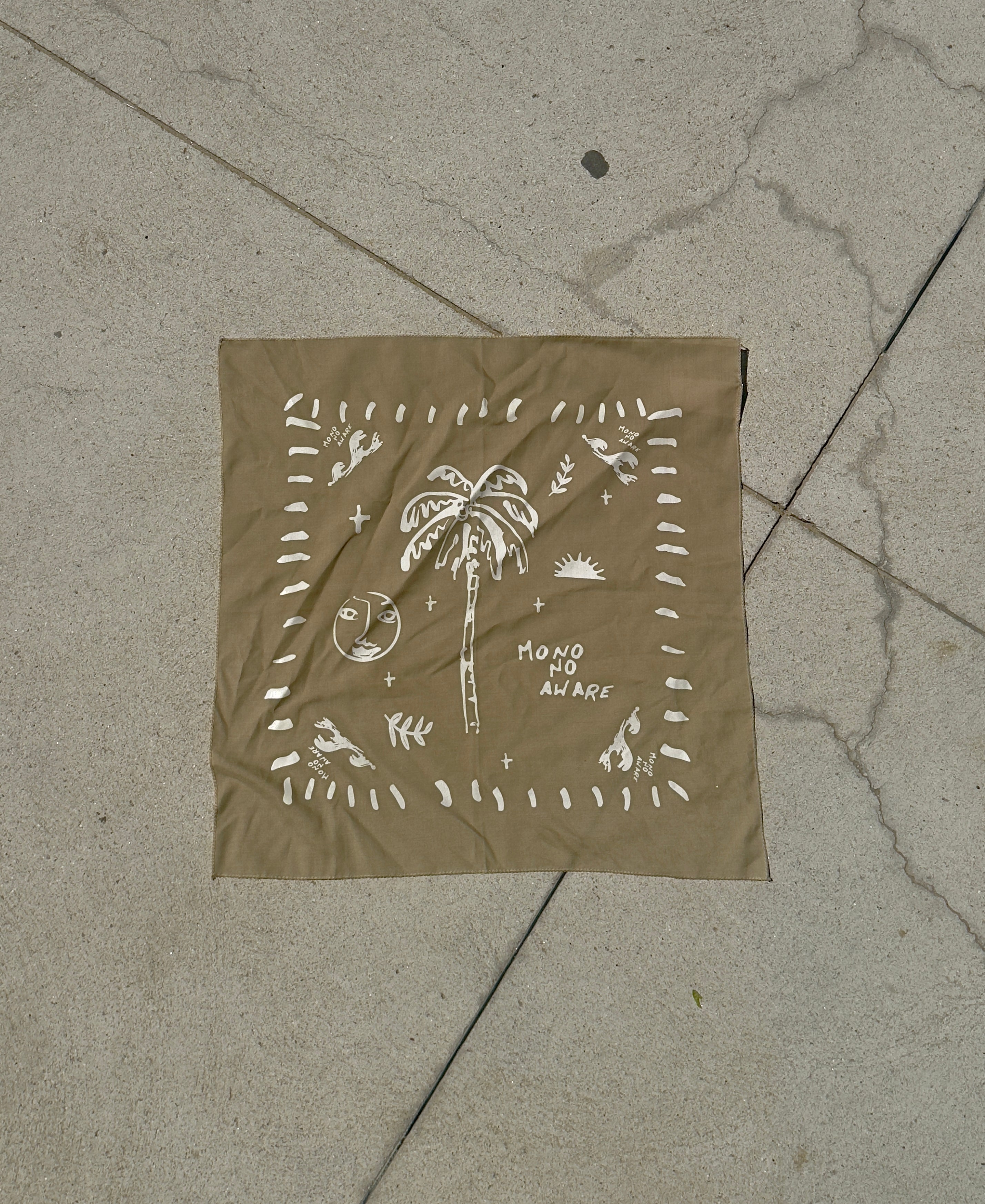 Bandana Logo Khaki