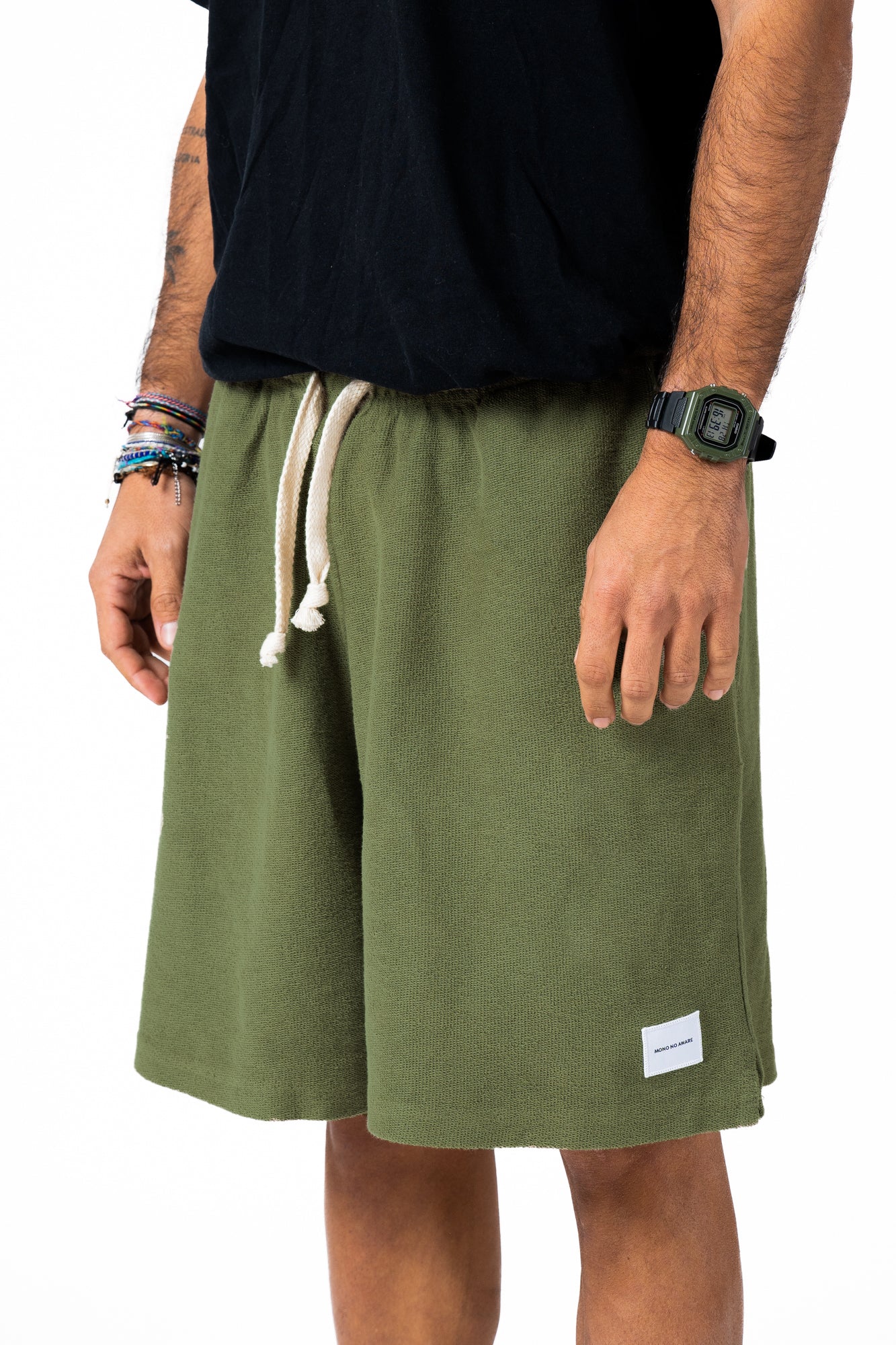 Short Cotone Reverse Verde