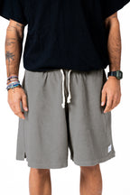 Short Cotone Reverse Grigio