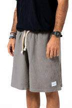 Short Cotone Reverse Grigio