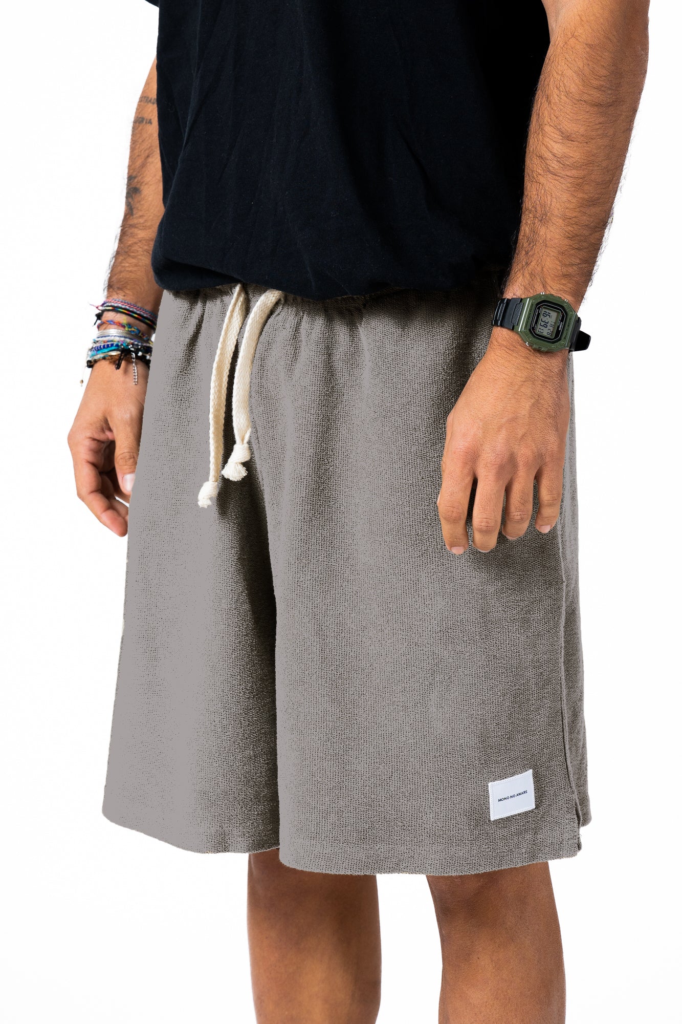 Short Cotone Reverse Grigio