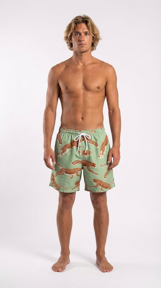 Costume Mare Green Tiger