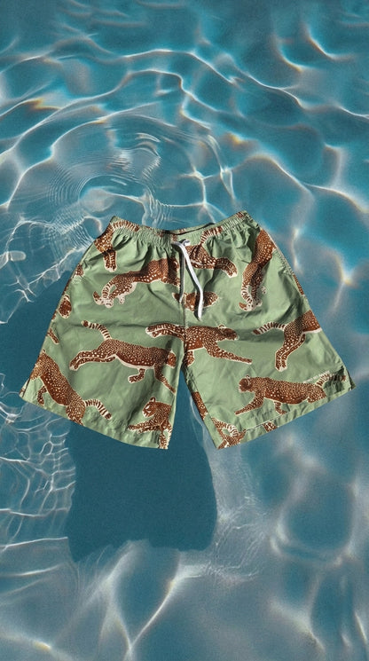 Costume Mare Green Tiger