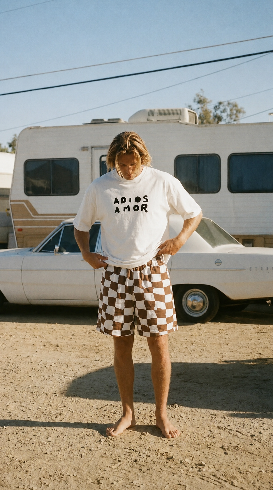 T-shirt Oversize Adios Bianca
